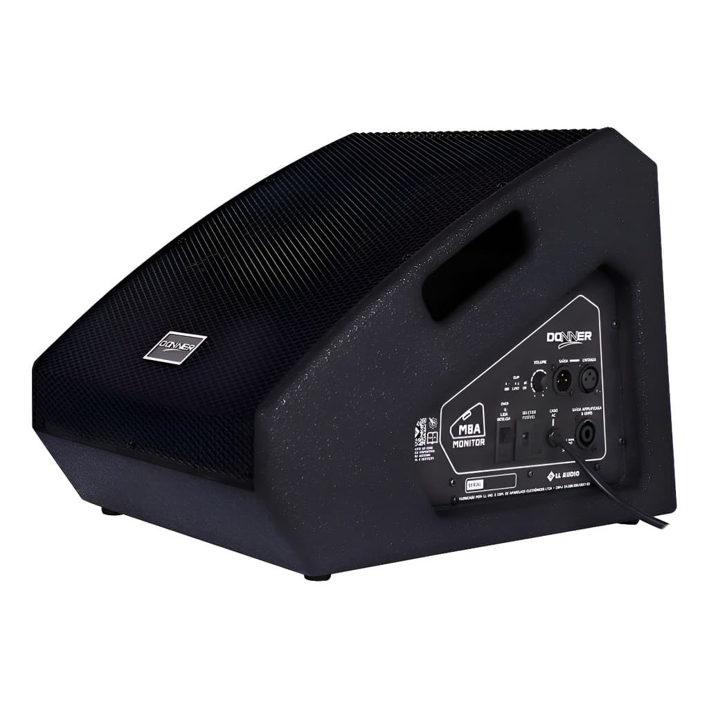Caixa Retorno Monitor Ativo Ll Audio 8" 100wrms Show Igreja