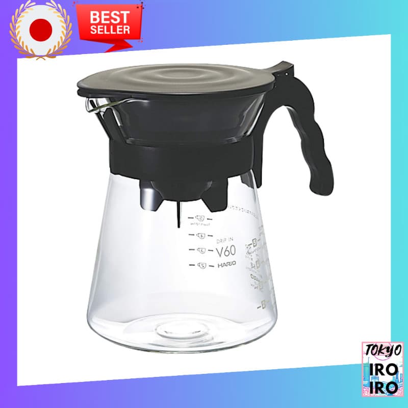 HARIO V60 Drip-In Preto VDI-02B Produtos japoneses
