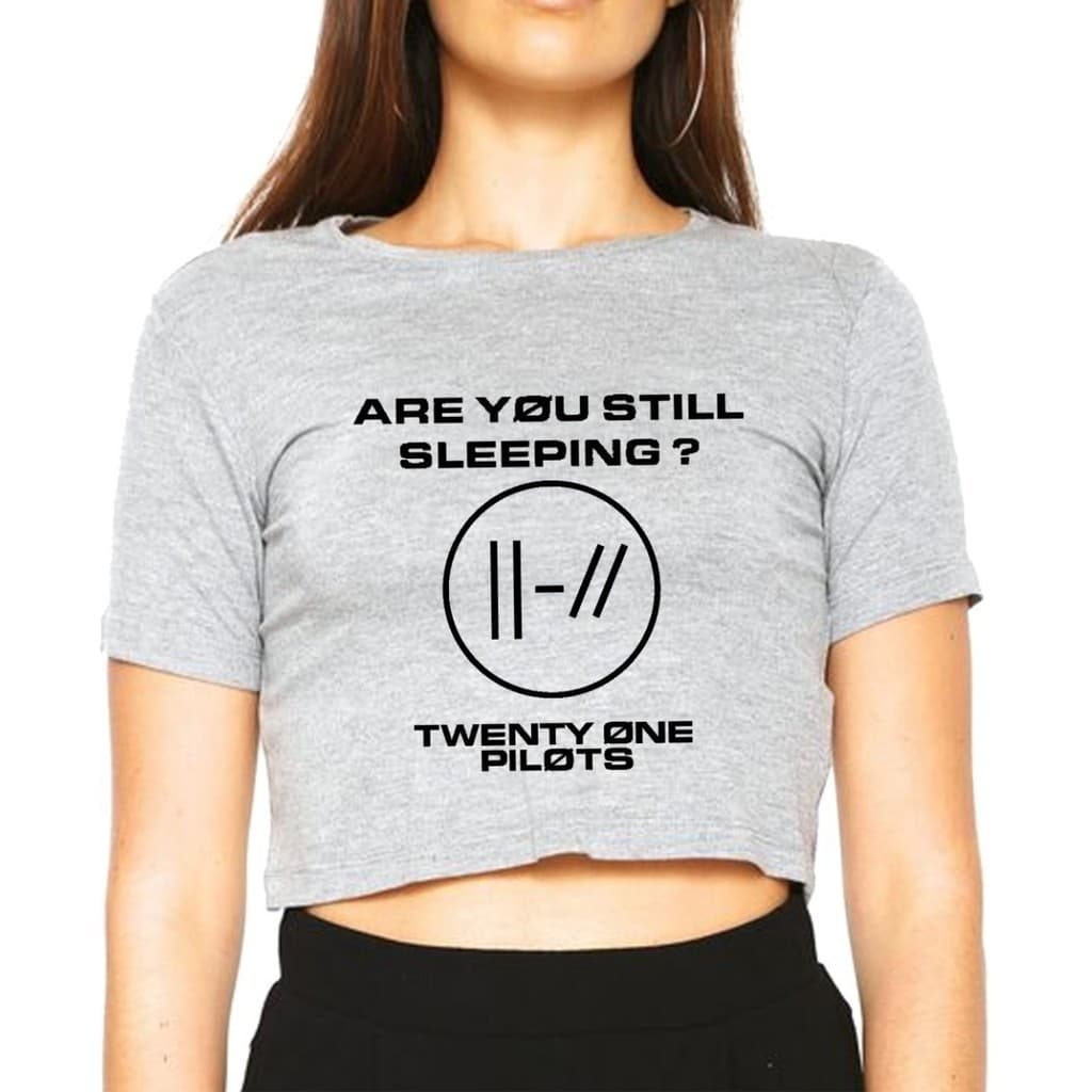 Cropped Básico Feminino Estampa 21 Twenty One Pilots Banda TOP BT241