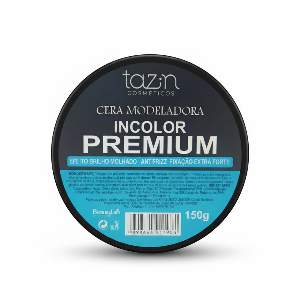 Cera Modeladora Capilar Efeito Brilho  Extra Forte - Incolor 150gr