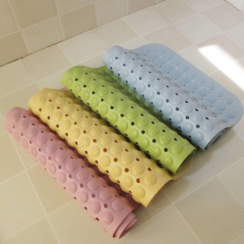 Silicone inodoro banheira antiderrapante tapete de banho do bebê camarim banheira chuveiro crianças banheiro tapete