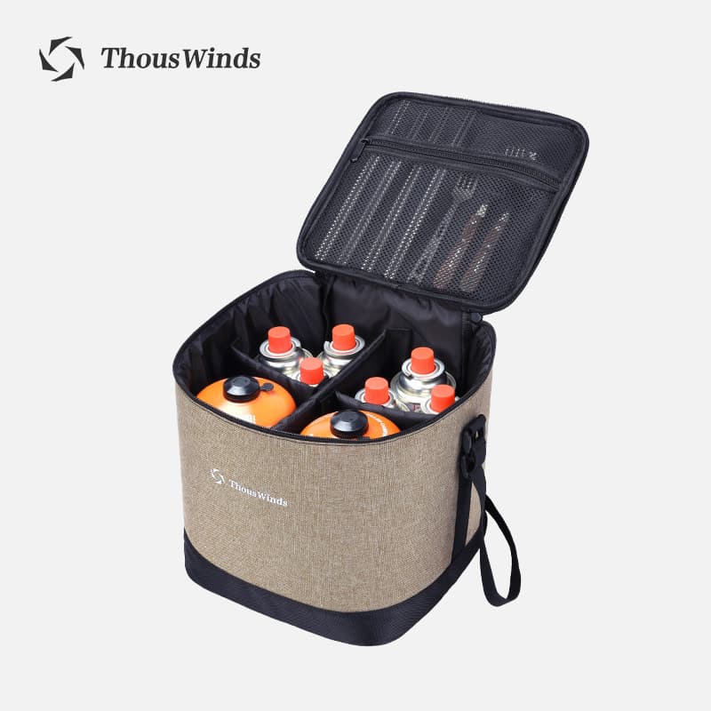Thous Winds saco de armazenamento do tanque de gás ao ar livre grande capacidade Anti-colisão utensílios de mesa fogão t