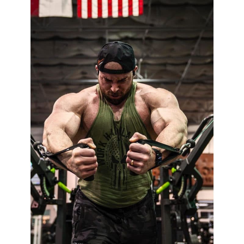 Gasp gasp americano em forma de I colete masculino profissional Fitness musculação treinamento muscular respirável verão
