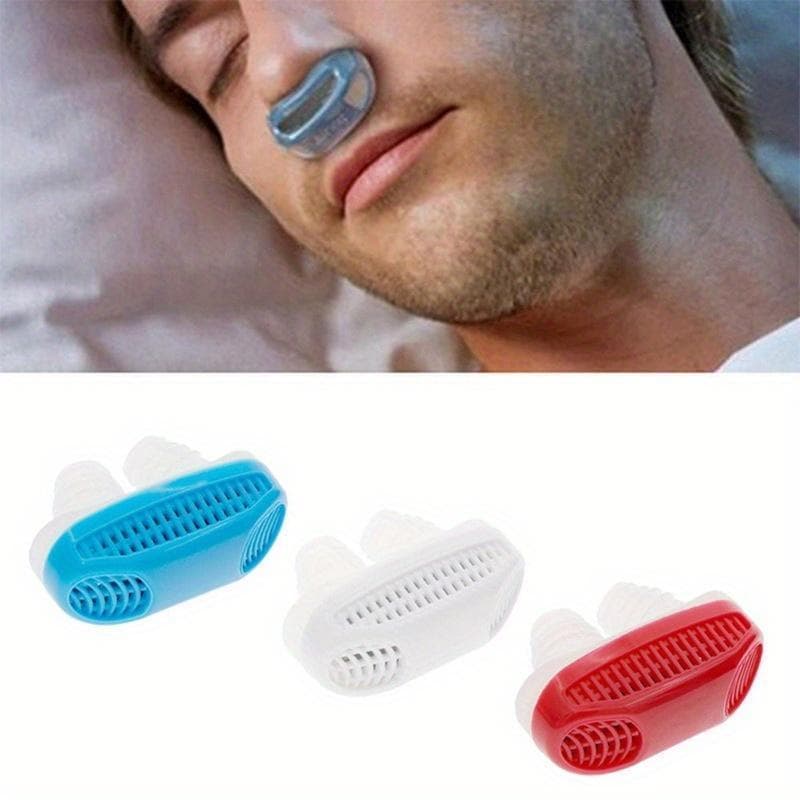 ABS E silicone anti Ronco Purificador De Ar Dispositivo Dilatador nasal Respiração Nariz Clipe Respirador