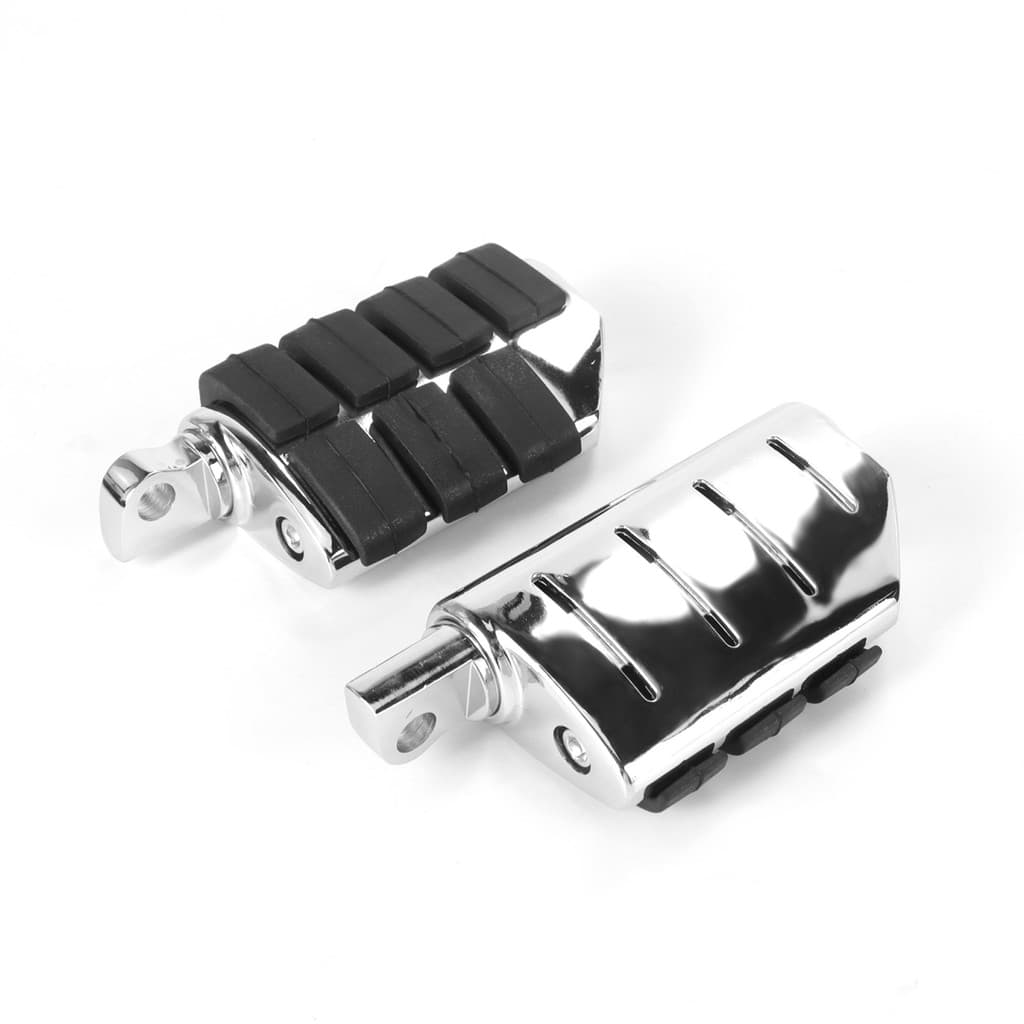 Acessórios para motocicletas Harley 883 cruiser, apoios de pés retrô modificados, apoios de pés universais dianteiros e