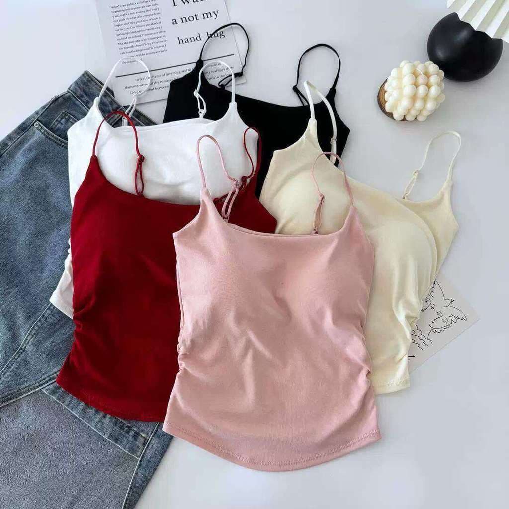 Novo desejo puro doce Design picante sentimento plissado camisola feminina com almofadas no peito desgaste interno fora