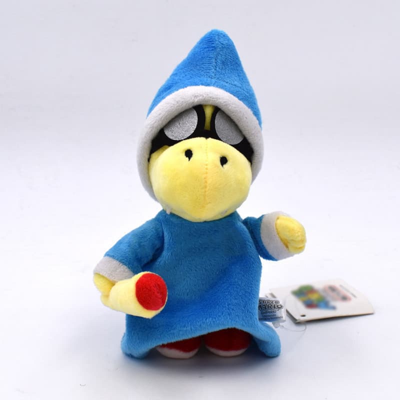 Super Mario Anime Figue Kamek Bonecas De Pelúcia Jogo Dos Desenhos Animados Macio Recheado Kawaii Pingente Brinquedos Pe