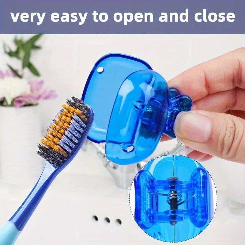 1 unidade de capas protetoras para cabeças de escova de dentes - Estojos de armazenamento premium com proteção, ideais p