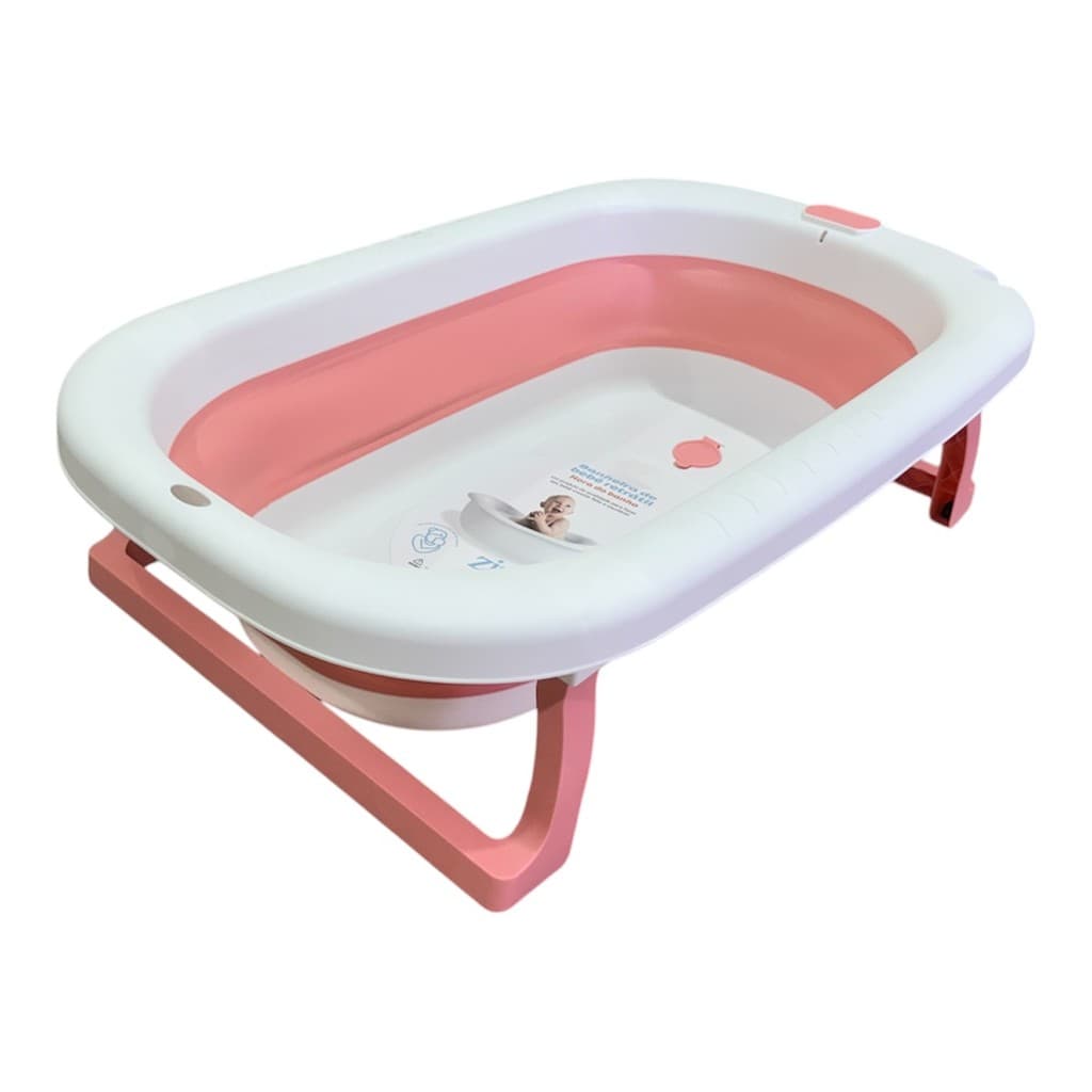 Banheira Retrátil para Bebê Rosa - Zippy Toys