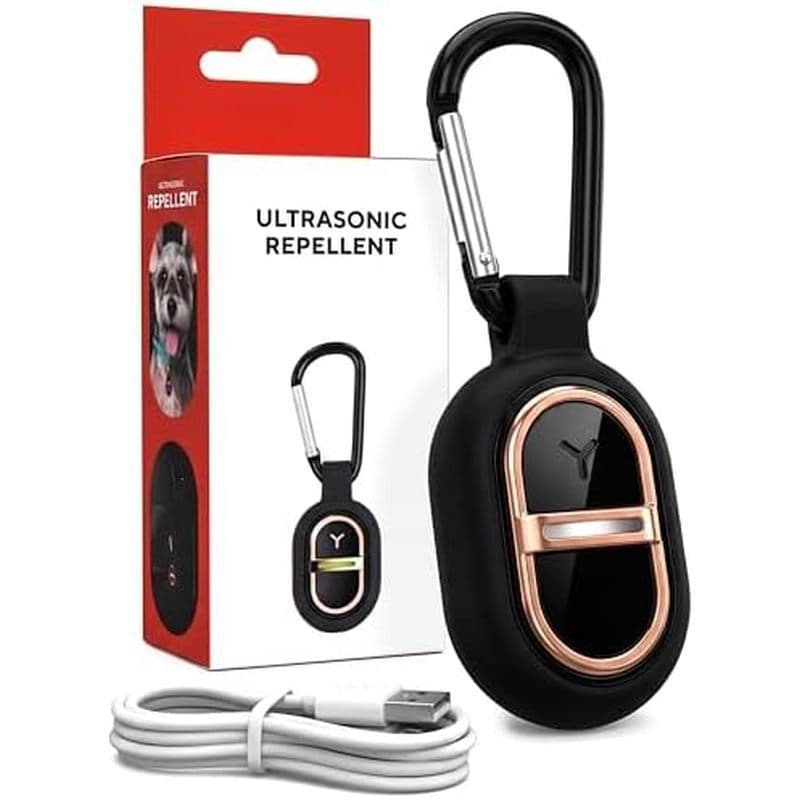 Chaveiro Portátil Ultrassônico Para Uso Externo , Dispositivo Recarregável À Prova De Chuva Com Clipe E 7 Configurações