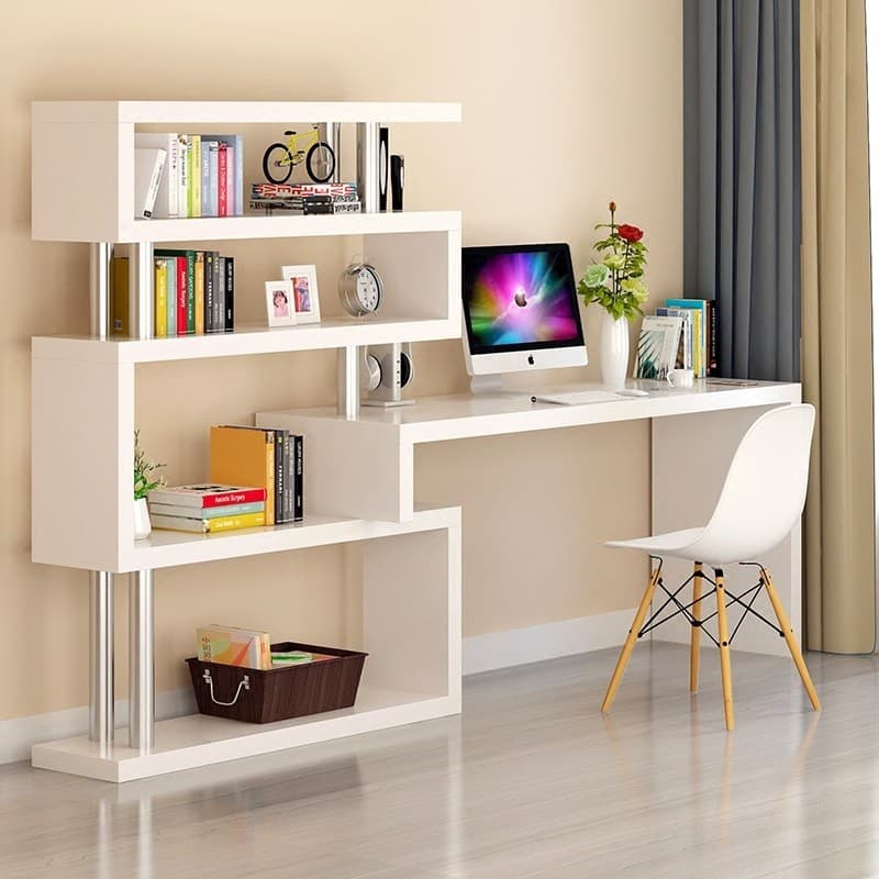 Mesa em forma de L, mesa de computador, escritório, aluguel de jogos, sala, escrita, estudo, quarto, casa, júnior, alta