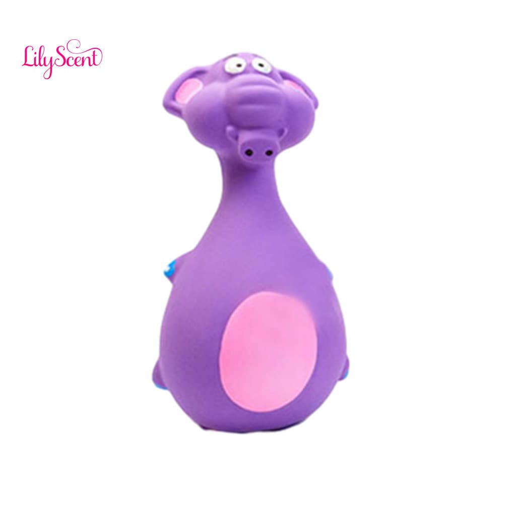 Brinquedo de Látex Anti-Stress com Som para Cães em Fase de Dentição – Durável para Filhotes na Fase de Dentição, I