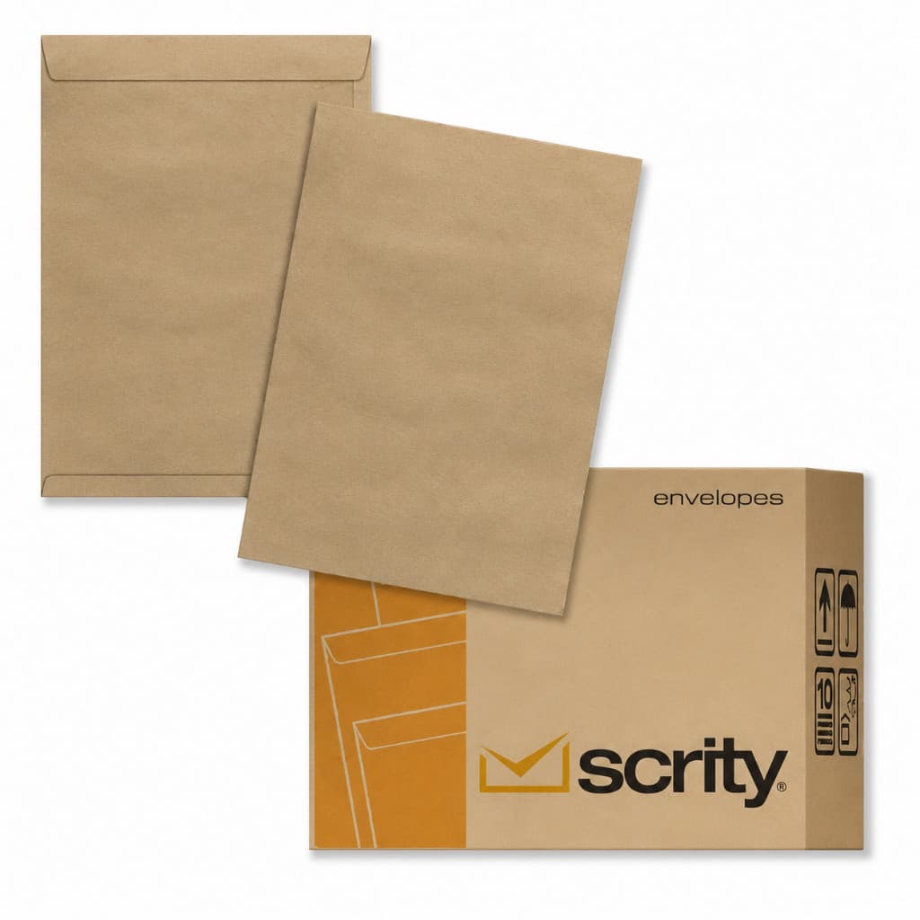 Envelope Kraft/pardo Folha A4 22,9x32,4cm Caixa 250 UND