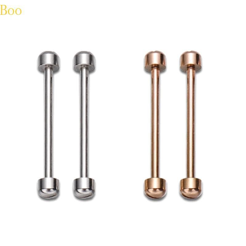 Boo 2 Peças Pulseira Relógio Parafuso Tubo Hastes Pino Fricção Fecho Fixng Para
