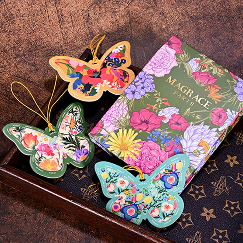 Ma Ruishi borboleta aromaterapia comprimidos cinco peças pacote de alto valor guarda-roupa aromaterapia casa interior ca