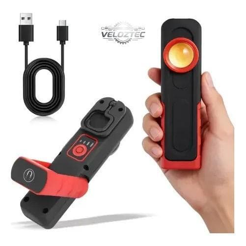 Inspection Flashlight Warm and Cold Light for Polishing Detail Adjustable USB Car Detailing Tools