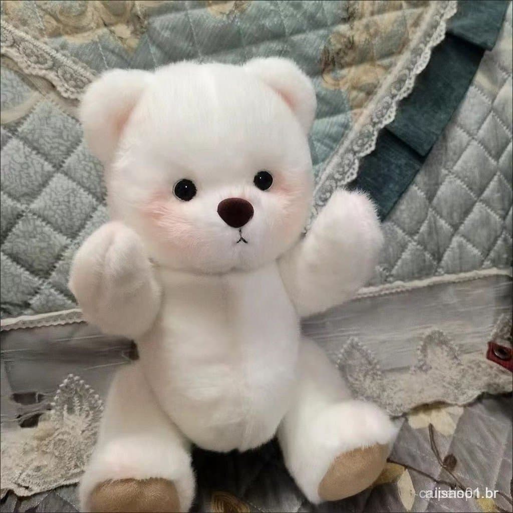 30cm [Junta Móvel] Lena Bear Plush Toy Doll Bear Doll Bear feito a mão Pequeno Presente de Urso Fofo para Fêmea Barata