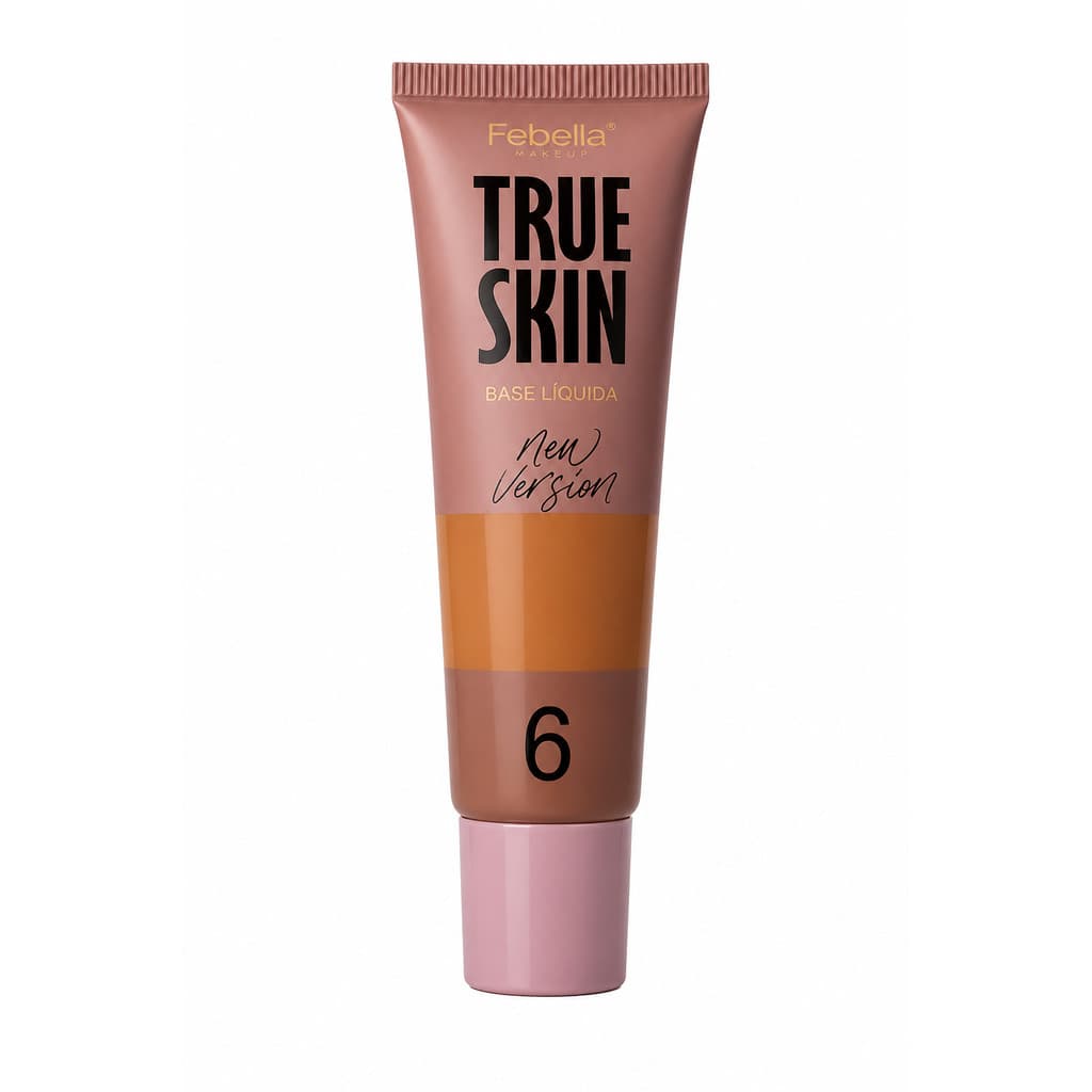 Base Líquida Febella True Skin Acabamento Natural 06