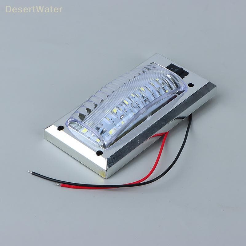 < DesertW > LED 12V-24V Painel De Luz Lâmpada De Leitura Interior Do Carro Luzes De Cabine De Alto Brilho Para Van Tru R