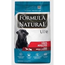 Ração Formula Natural adulto Porte Medio/Grande 15Kg