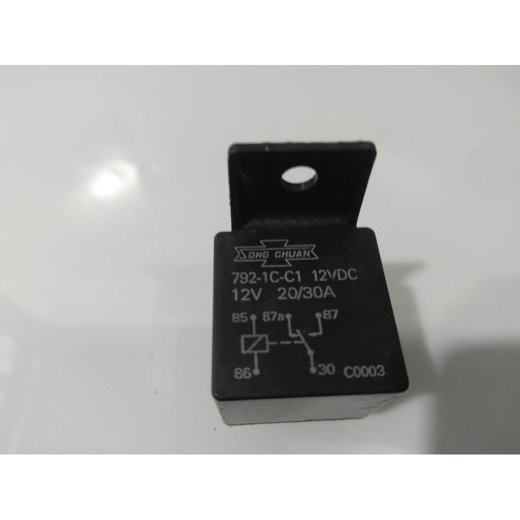 Relê Auxiliar Automotivo 4 Pinos Universal 12v