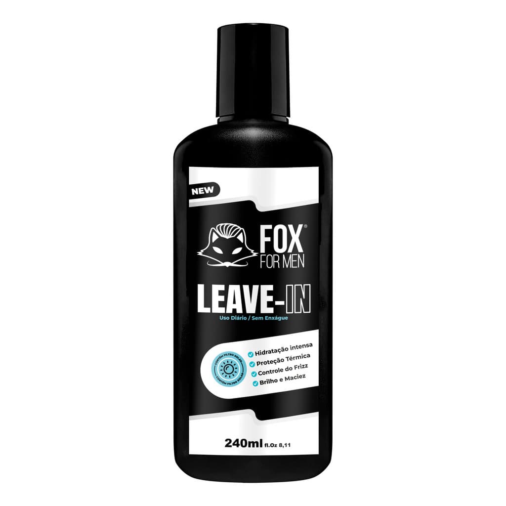 Leave-in 240ml Uso Diário Proteção Térmica Brilho E Maciez
