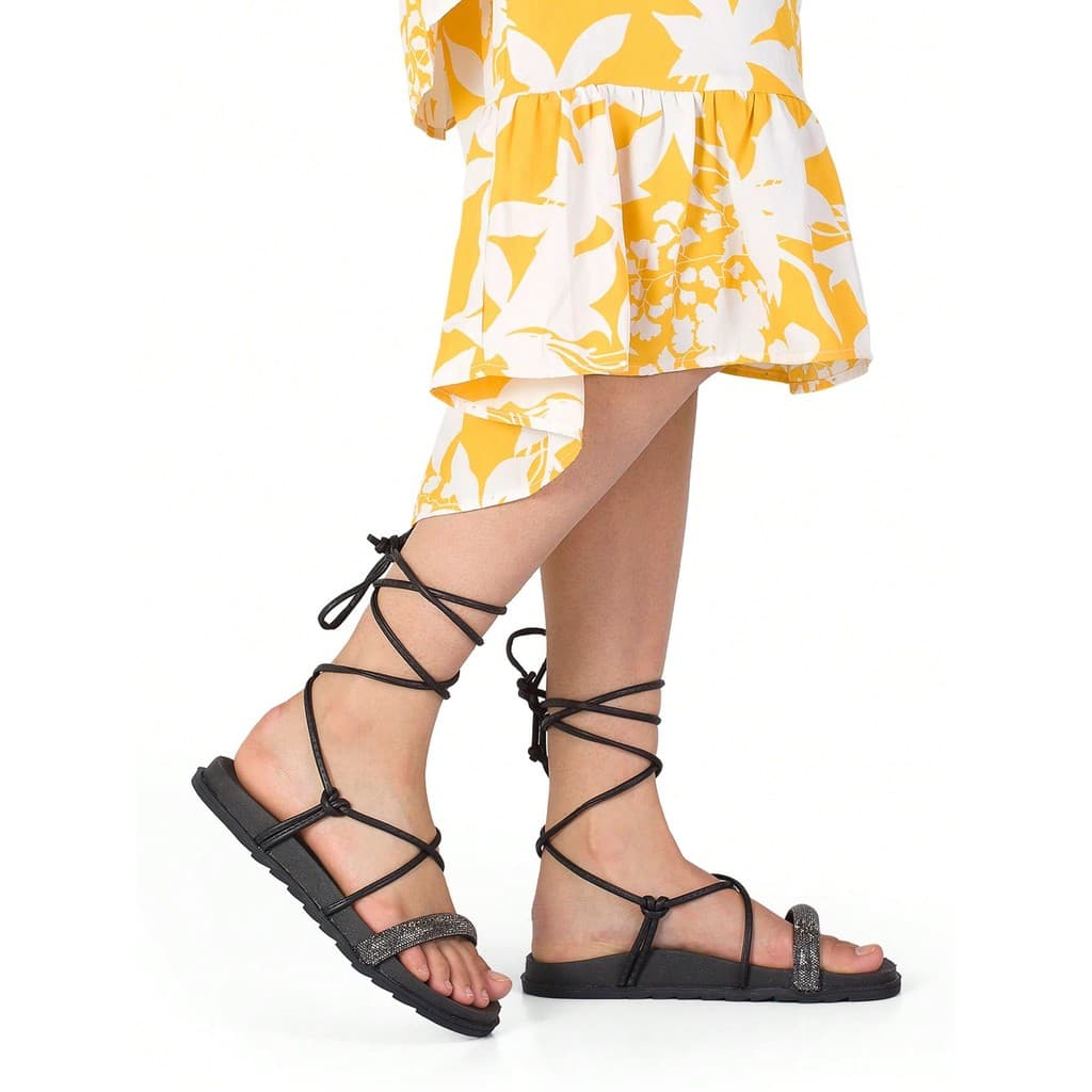 Sandália Birken Feminina Papete Rasteirinha Conforto Super Leve 090-0013