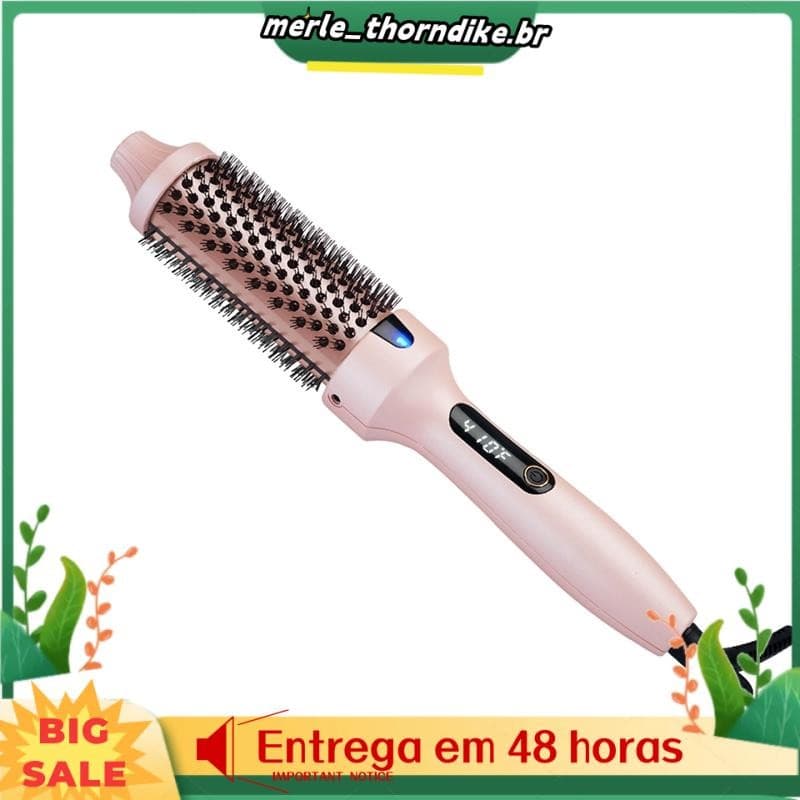 Escova De Ondulação De Ar Quente Ferro Para Secagem , Adição De Volume E Alisamento De Cabelo Características 10 Configu