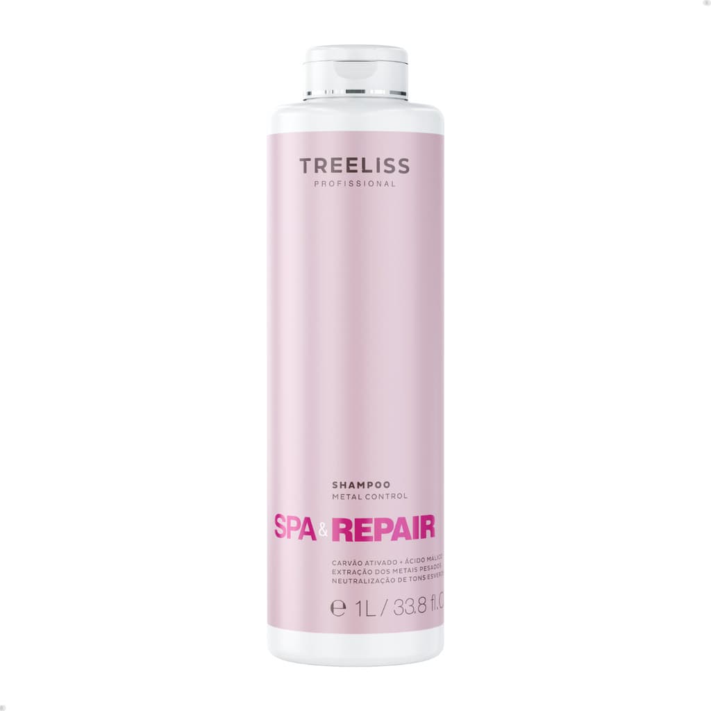 Shampoo Metal Control Spa e Repair Treeliss Profissional - 1l