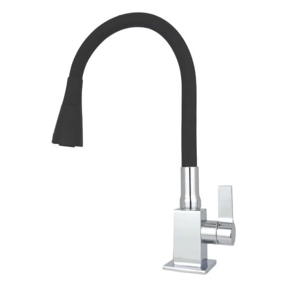Torneira Gourmet Quadrada Cozinha 2 Jatos Flexível 4198 C70