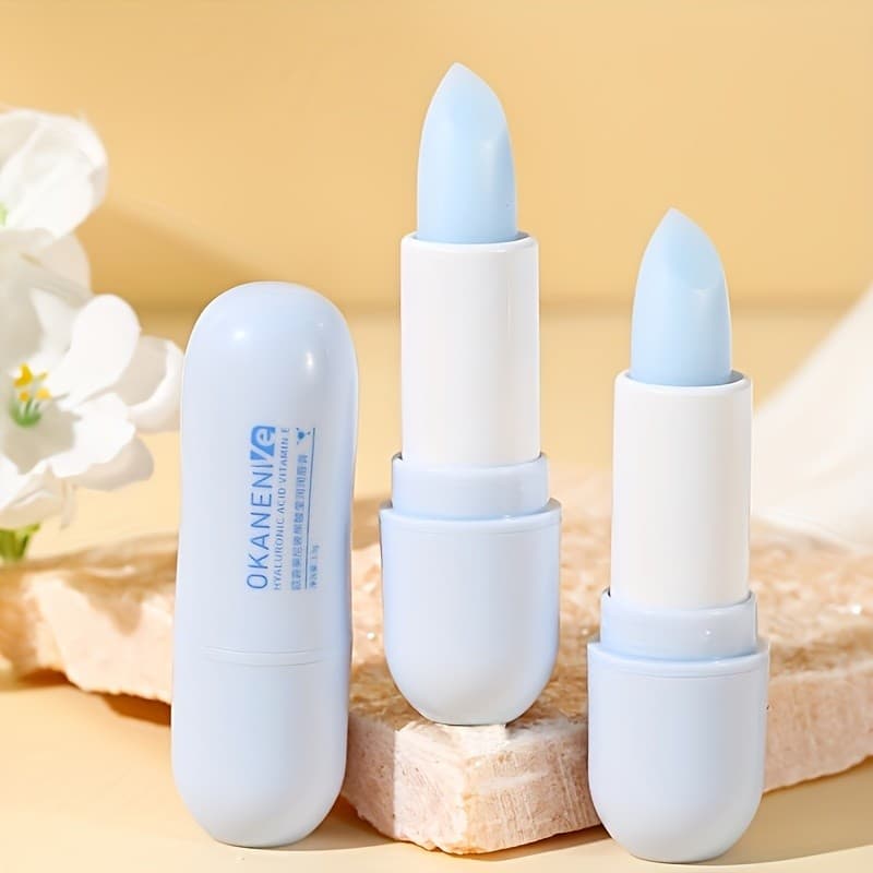 Batom Hidratante com Ácido Hialurônico, Com Ácido Hialurônico, Vitamina E, Ácido Hialurônico de Sódio, Bálsamo Labial Hi