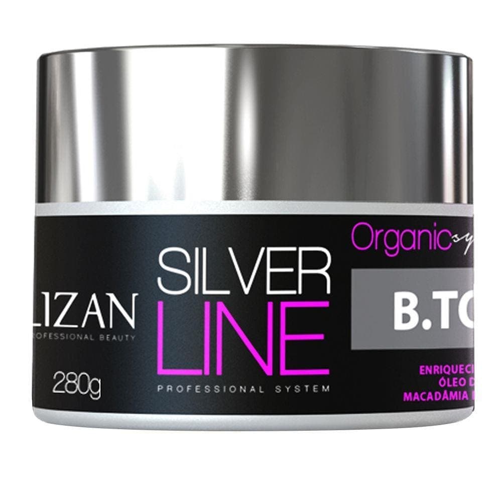 Botox Recuperação Capilar B.Tox Organic System Silver Line 280G