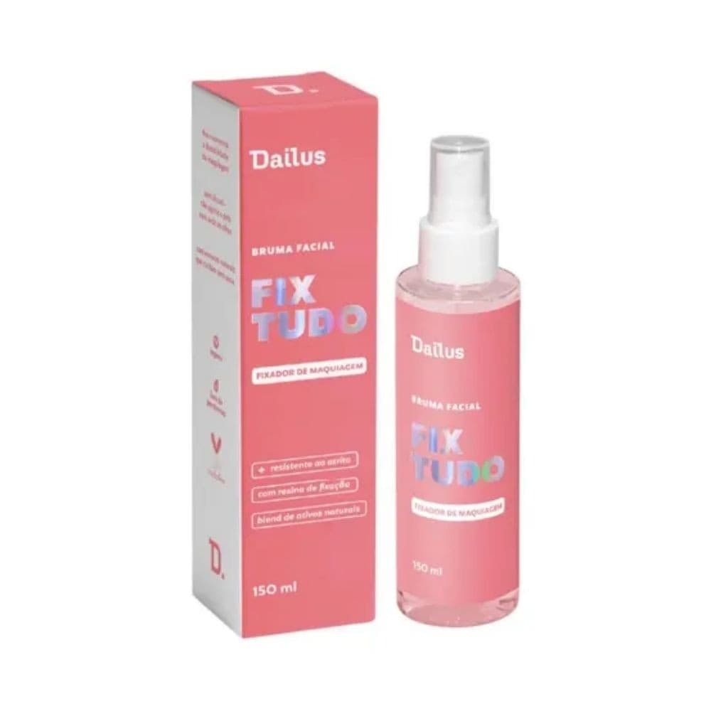 Dailus Fix Tudo Bruma Facial Fixador Multifuncional 150ml