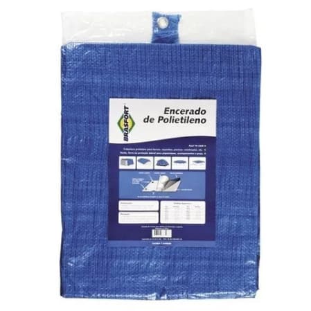 Lona Carreteiro Azul 3 x 3 mts 8595 BRASFORT