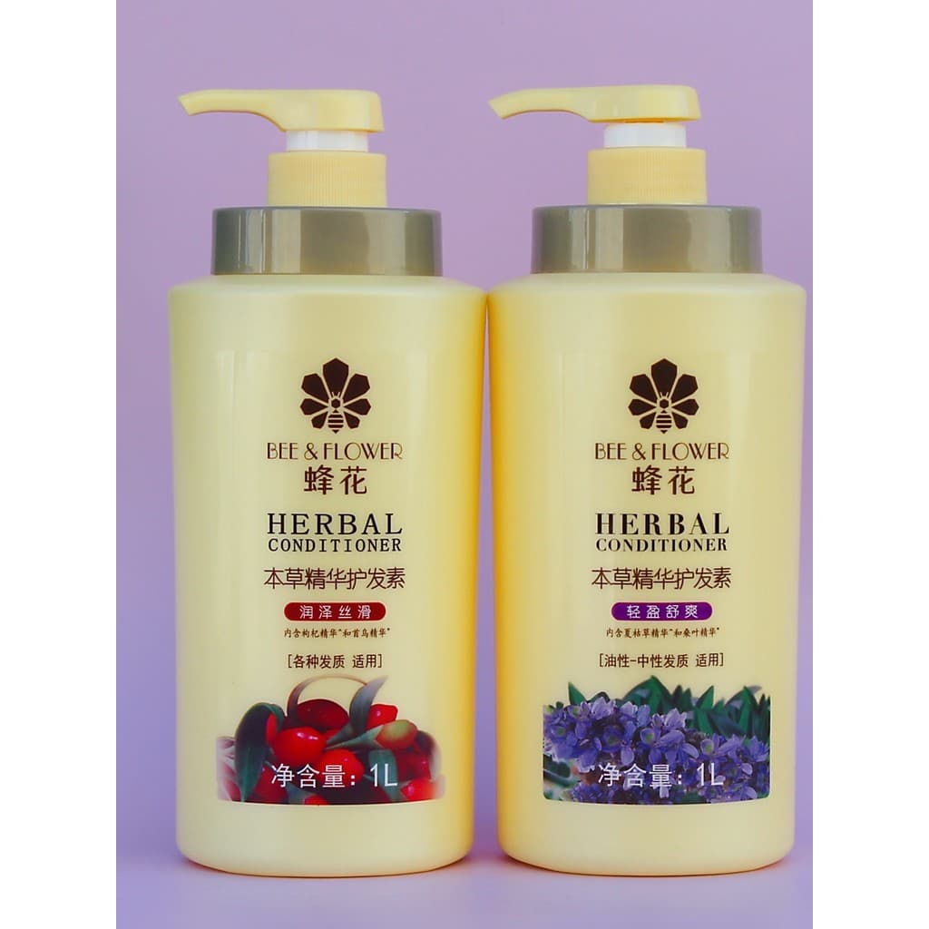 Condicionador de flor de abelha 1.000ml Materia Medica essência hidratante luz sedosa calmante refrescante tingimento de
