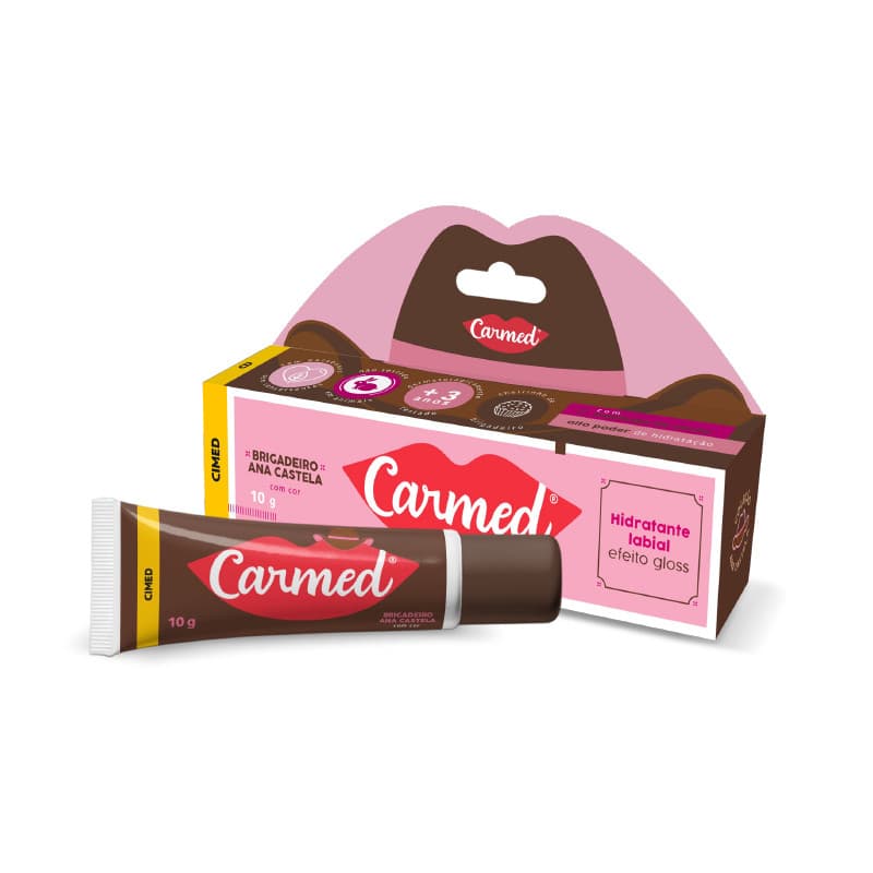 Carmed Brigadeiro Hidratante Labial 10g - Ana Castela Cimed