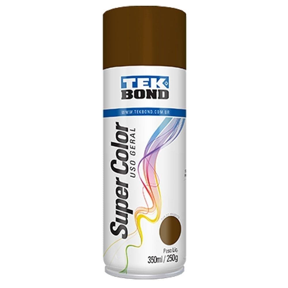 Tinta Spray Tekbond Uso Geral Marrom 350ml