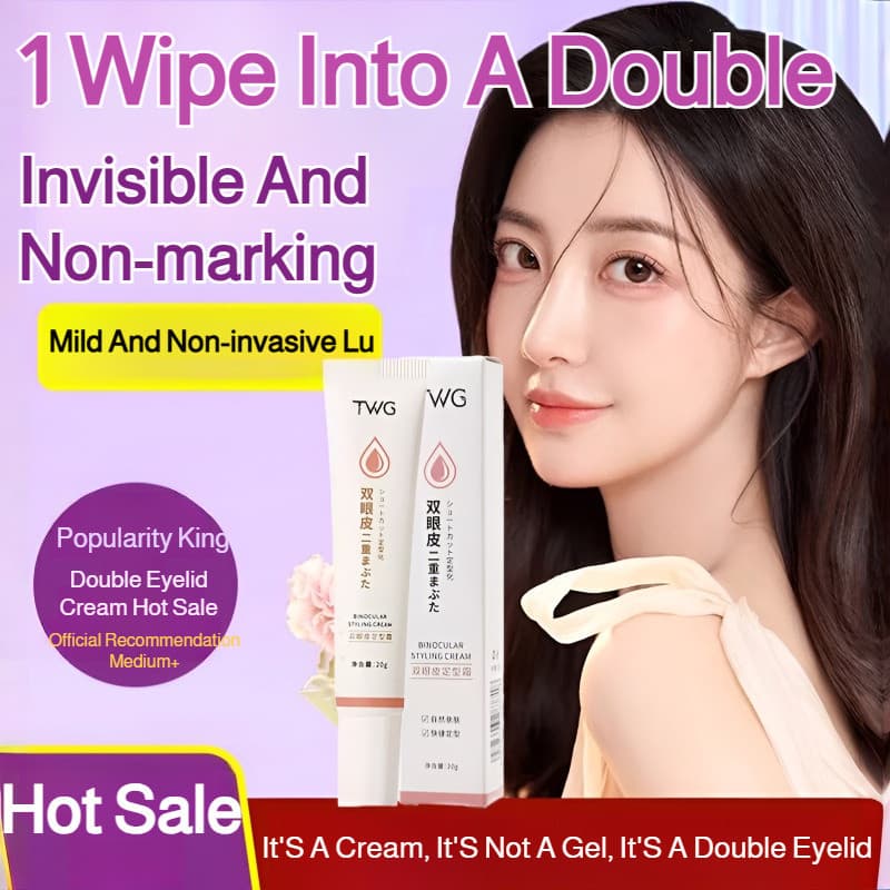 [Fácil Aplicação] Korean Double Eyelid Cream 20g/Creme Para Pálpebra/Olhar Natural
