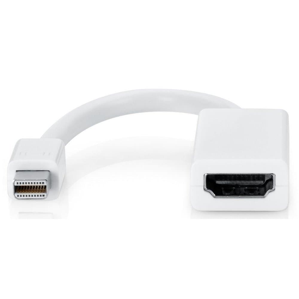 ADAPTADOR CABO HDMI FÊMEA X MINI DISPLAYPORT MACHO - MINI DISPLAY PORT X HDMI ALTA DEFINIÇÃO
