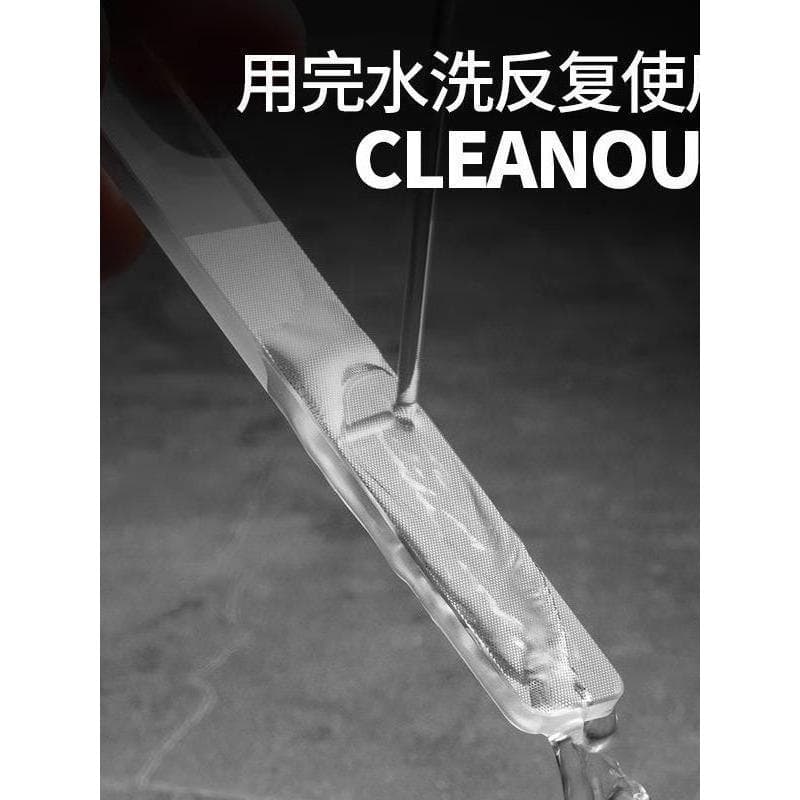Arquivo de unhas Nano vidro brilhante tipo de reparo de unhas dupla face cristal arquivo de unhas tira polimento brilhan