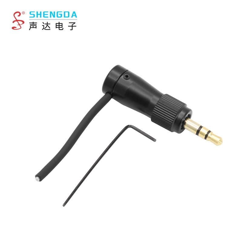 Vendo fone de ouvido SoundDad SB439R-PG-B compacto, retrátil, com conector de 3,5mm e trava.