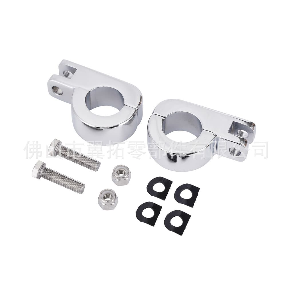 Suporte de apoio para os pés de motocicleta Harley de 32mm, suporte de apoio para os pés para montagem em barra de prote