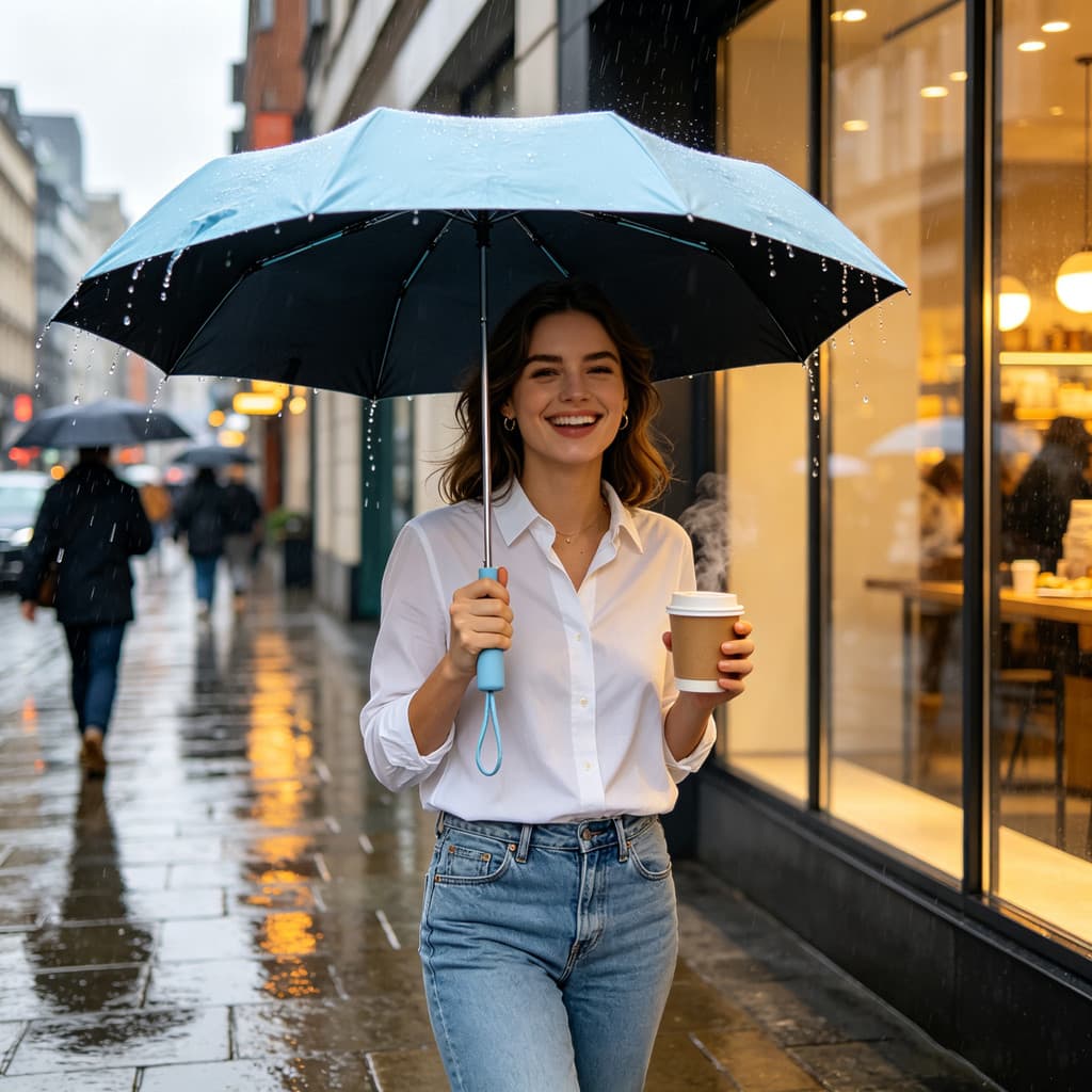 Guarda Chuva Automático Sombrinha Grande Proteção Solar Blackout Reforçado Dobrável 12 varetas Envio Imediato colorido