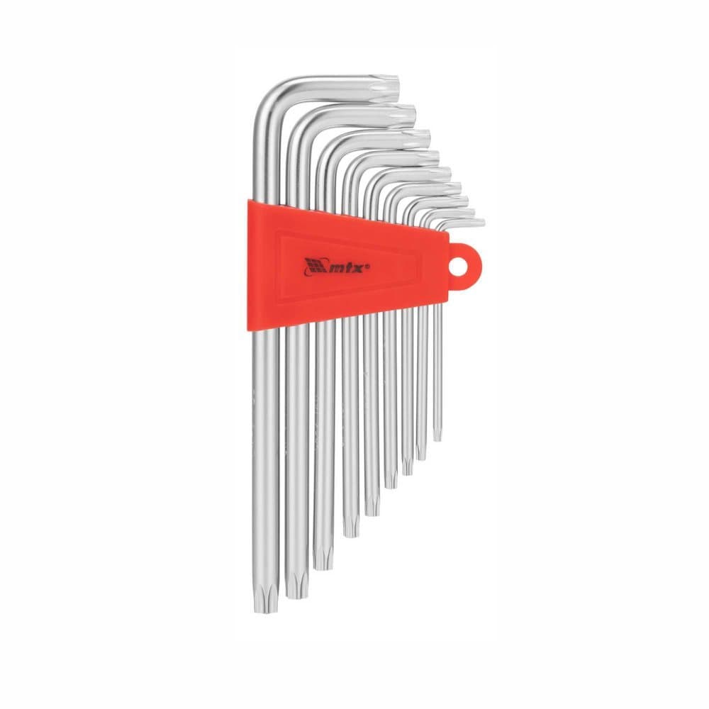 Jogo Chaves Torx Longas Acetinado T10-T50 9pcs Mtx