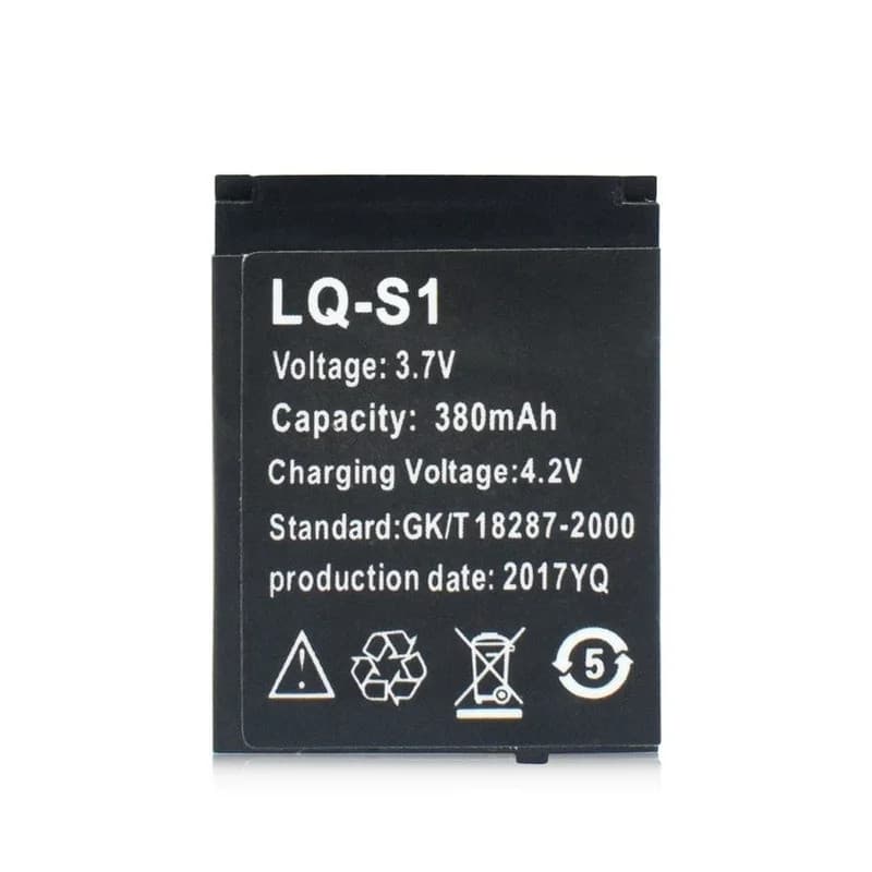 para Smartwatch LQ-S1 3.7V 380mAh, DZ09 para DJ-09 V8 X6 AB-S1 SCX-M9 FYM-M9 GJD HKS-S1 LQS1