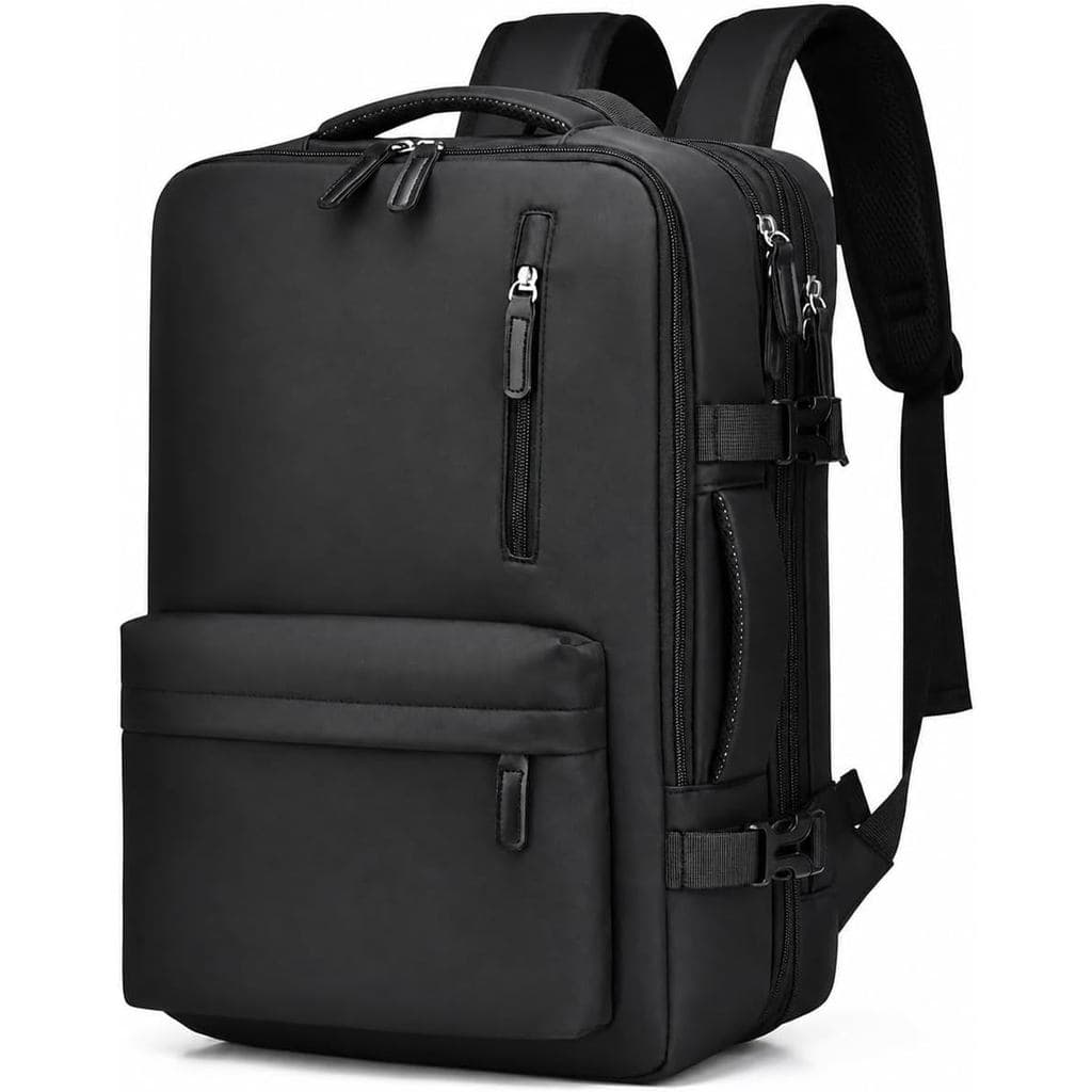Mochila Hilade Travel expansível e à prova d'água de 40 litros, com compartimento para laptop que acomoda um computador