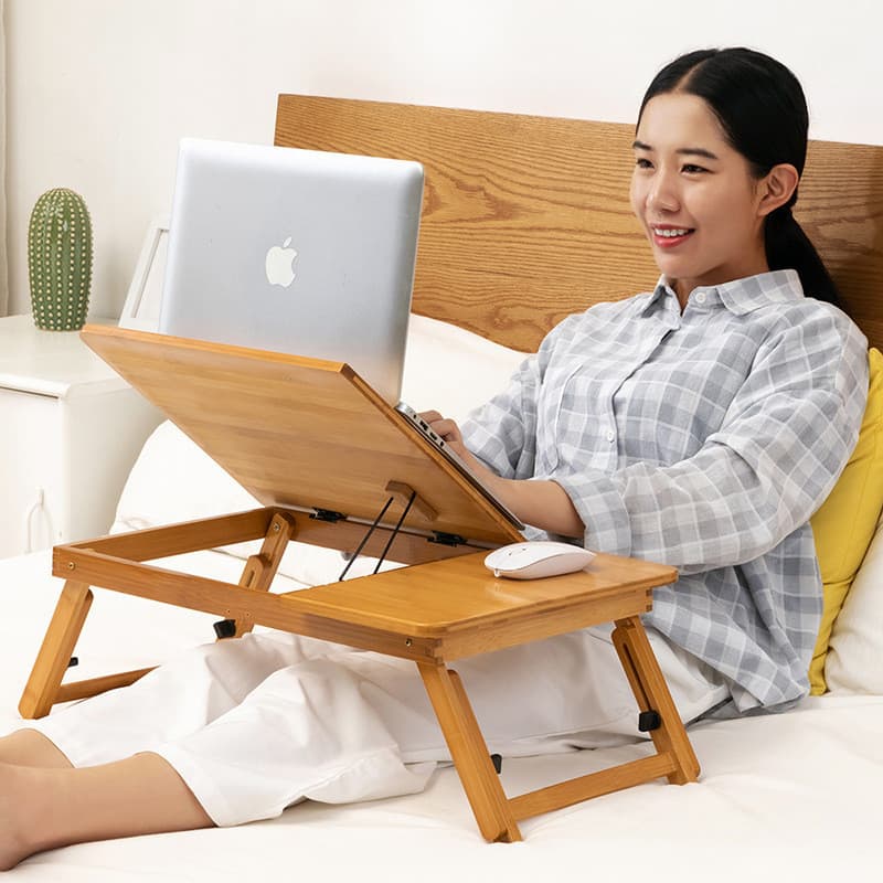Cama mesa dobrável preguiçoso computador mesa de estudo aumentado multifuncional Notebook escrivaninha dormitório pequen