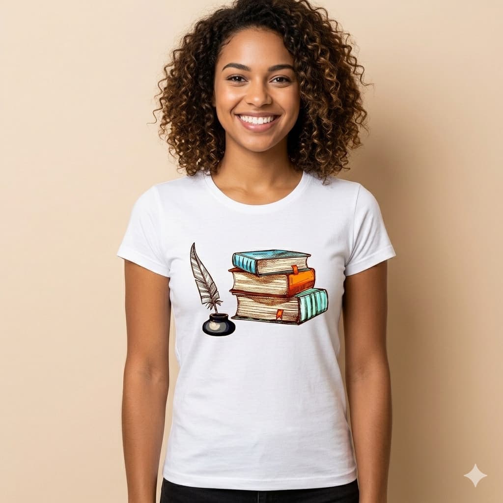 Camiseta História Baby Look  Blusa Variados Tipos 08H4