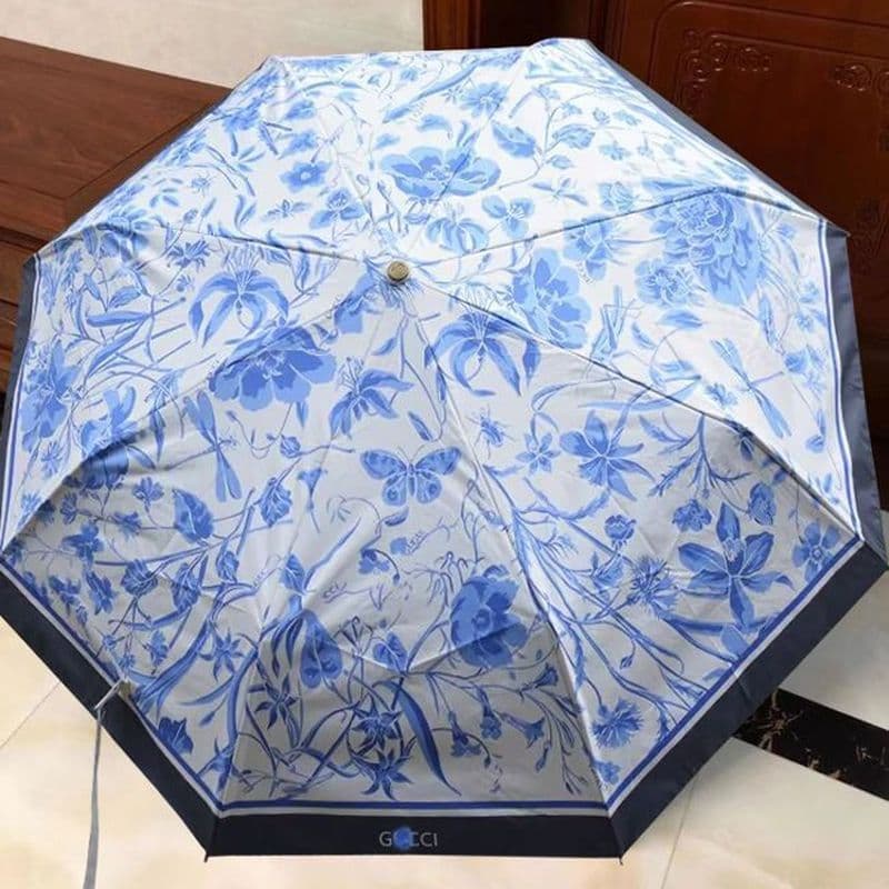Linda marca criativa guarda-chuva de vento guarda-chuva dobrável automático na moda guarda-chuva protetor solar