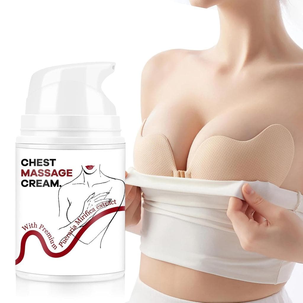 Creme para Aumento de Mama, Creme Nutritivo e Firmador, torna os seios mais suaves e volumosos, fórmula hidratante, adeq